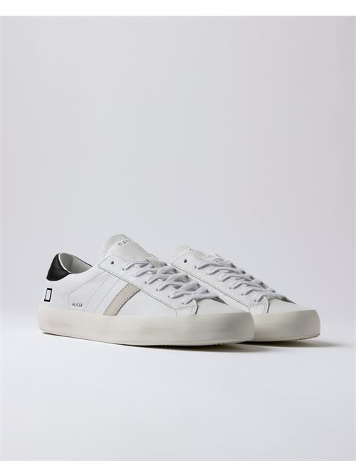 Scarpe Hill Low Calf colore white/black DATE | HILL LOW CALFWHITE BLACK
